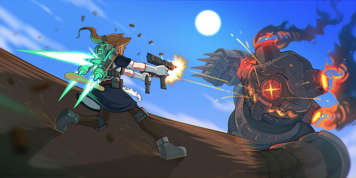 Skelline vs Magma Diver Skelline vs Magma Diver