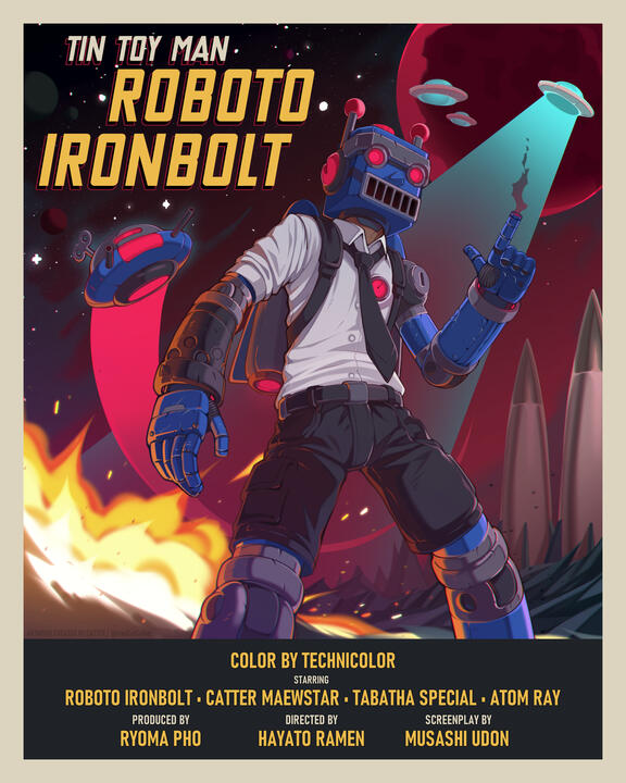 Roboto Ironbolt 1950s Roboto Ironbolt 1950s